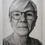 kresba, tužka, portrét